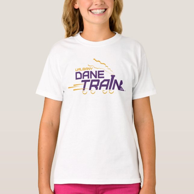Camiseta Logo del Tren de Dane de la UAlbany (Anverso)
