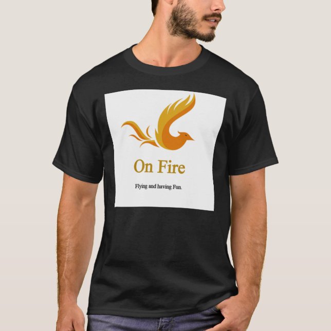 Camiseta Logo Design, Standard Print Clothing, T-ShirtsGift (Anverso)