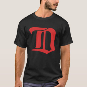 Camiseta Logo Detroit Red Wings D