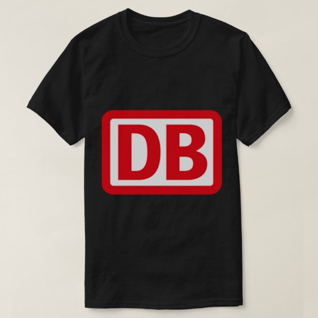 Camiseta Logo Deutsche Bahn (1994) Classic T-Shirt Essentia (Diseño del anverso)