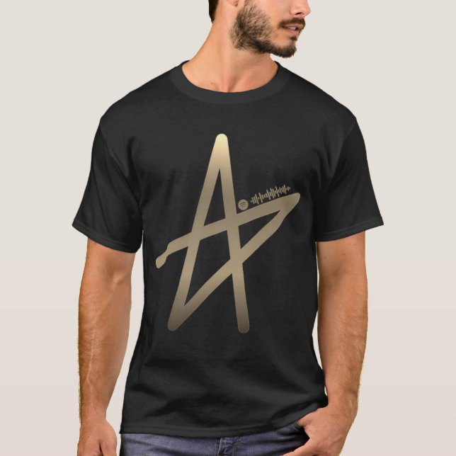 Camiseta Logo Dorado de Antonio Pedreño Martínez (Anverso)
