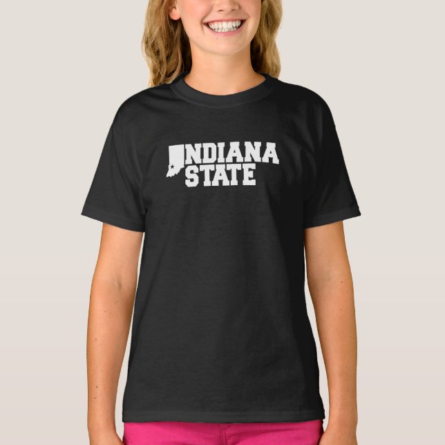 Camiseta Logo estatal de Indiana (Anverso)