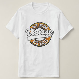 Camiseta Logo estilo cosecha de Wollongong australia.
