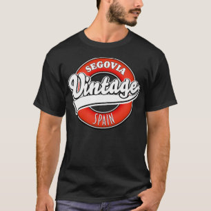 Camiseta Logo estilo vintage de Segovia