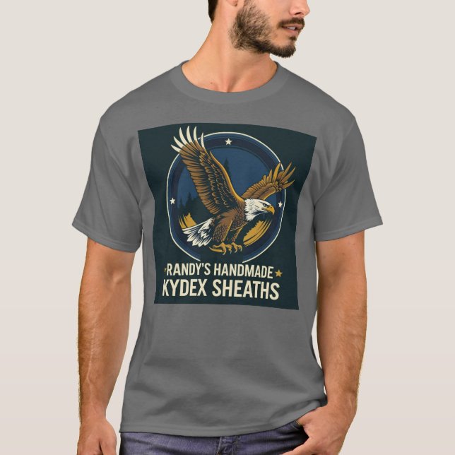 Camiseta Logo for Randy's Knives and Kydex (Anverso)