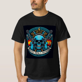 Camiseta Logo Heavy metal e historia - Youtube