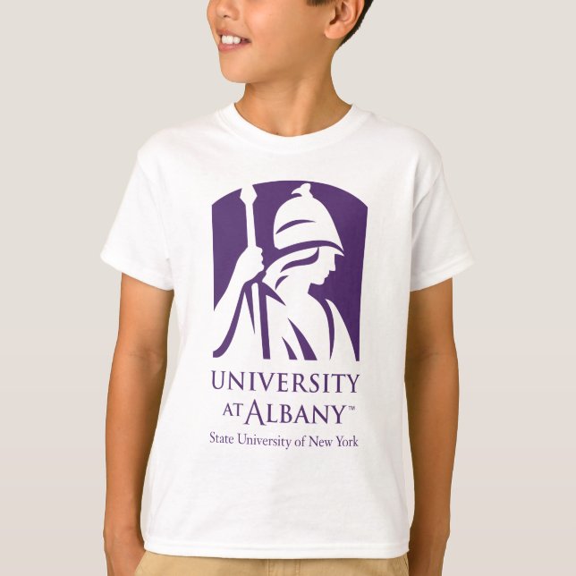 Camiseta Logo icónico de la Universidad de Albany (Anverso)