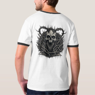 Camiseta Logo Metalizado de la muerte para los malditos