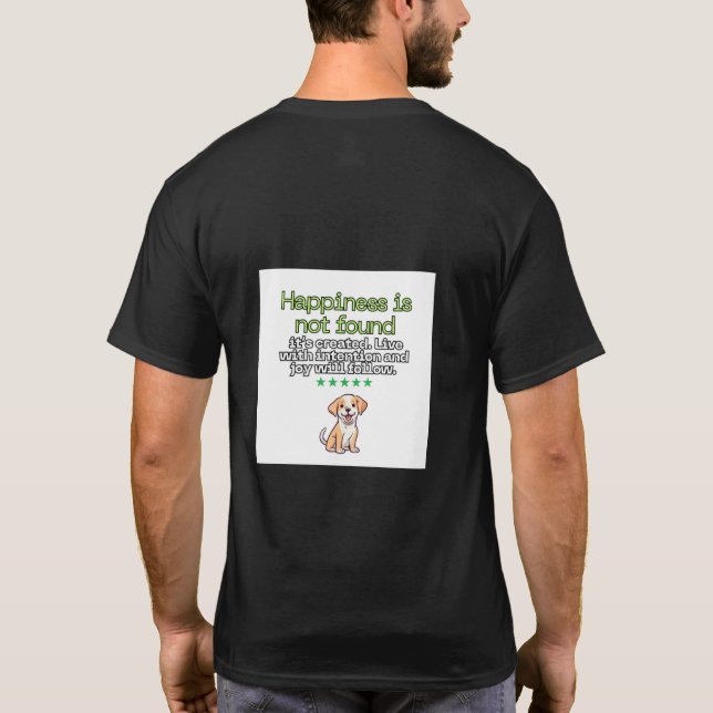 Camiseta Logo Minimalista moderno (Reverso)