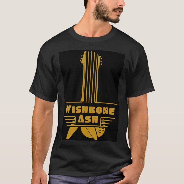Camiseta Logo Music Wishbone Ash Classic T-Shirt (Anverso)