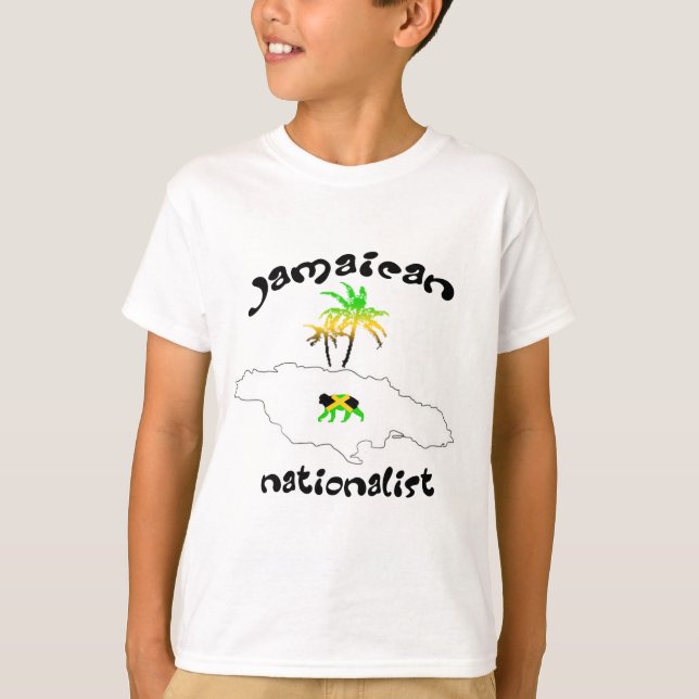 Camiseta Logo nacionalista jamaiquino (Anverso)