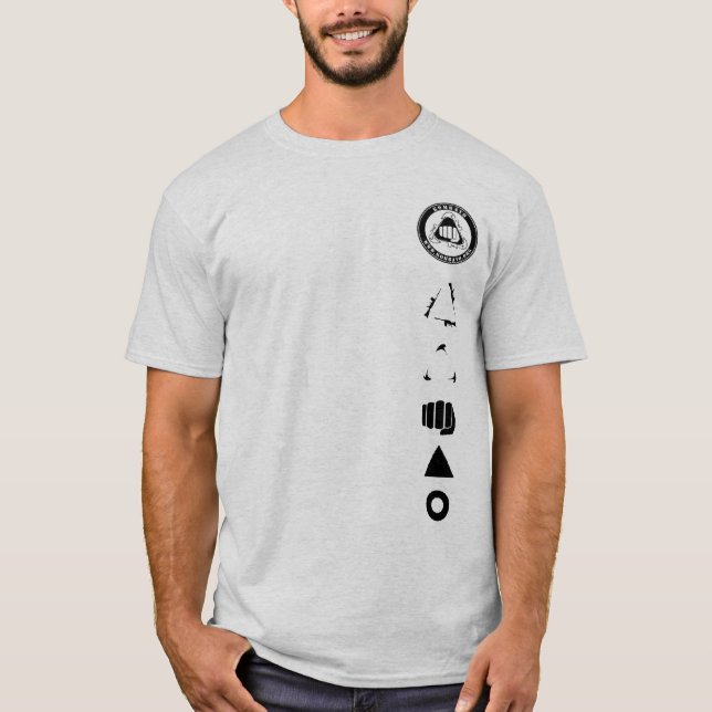 Camiseta logo negativo (Anverso)