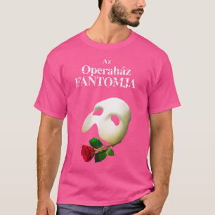 Camiseta Logo Oficial De La 'Fantasma De La Ópera' En Hungr