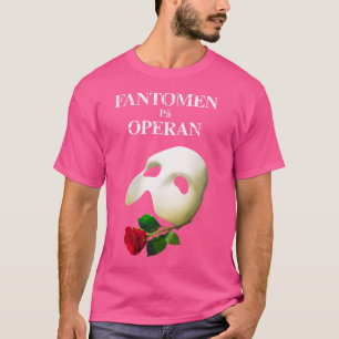 Camiseta Logo Oficial De Suecia "Fantasma De La Ópera"