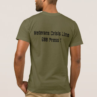 Camiseta Logo Operación Escudo Mental Verde Ejérci