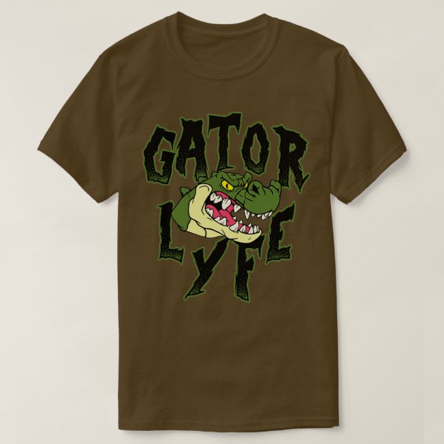 Camiseta Logo original de GatorLyfe TShirt (Diseño del anverso)