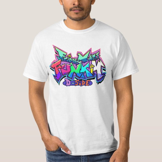 Camiseta " Logo para los Funkin de la noche del viernes" (Anverso)