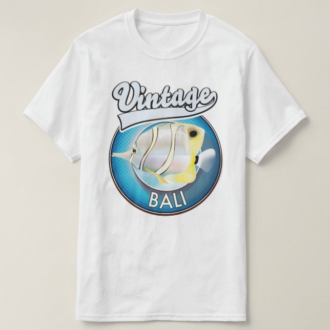 Camiseta Logo retro de Bali (Diseño del anverso)