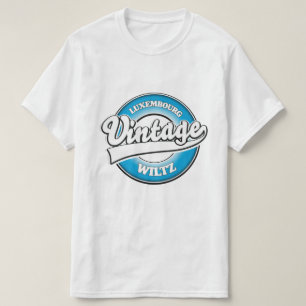 Camiseta Logo retro de Wiltz Luxembourg