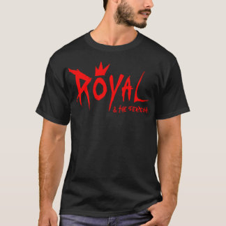 Camiseta logo rojo royal &amp; el cantautor serpiente