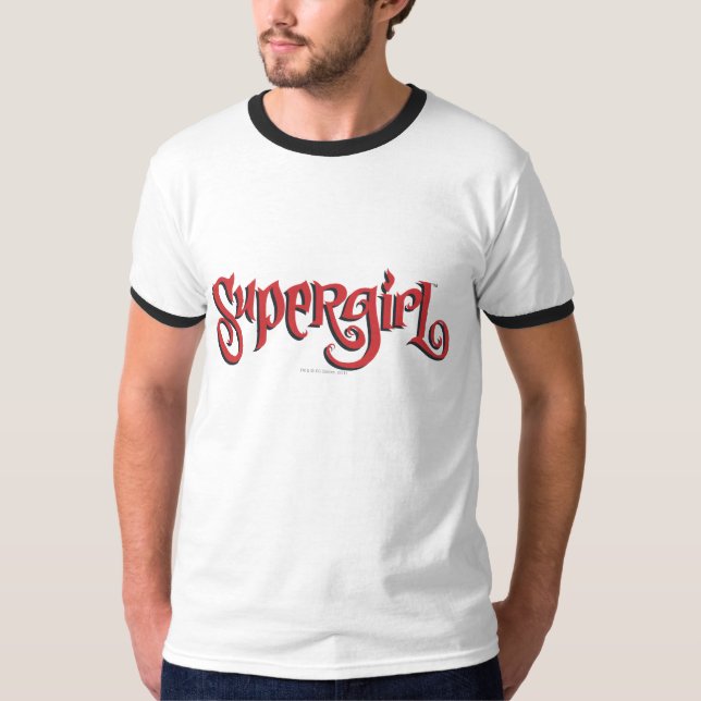 Camiseta Logo rojo superchica (Anverso)