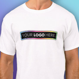Camiseta Logo T-Shirt - Custom Business Apparel - Wide Logo