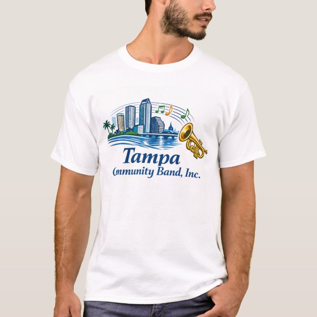 Camiseta Logo TCB Trompeta (Anverso)