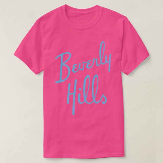 Camiseta Logo vintage de Beverly Hills (Diseño del anverso)