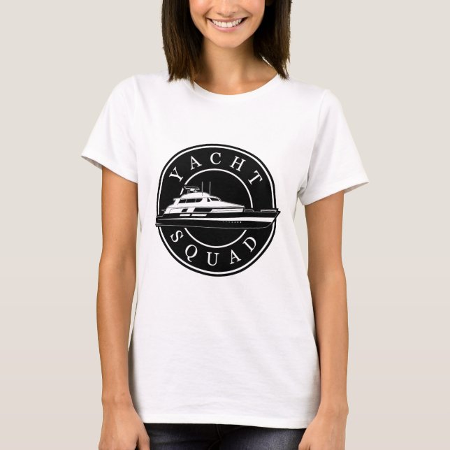 Camiseta Logo YACHT SQUAD 2-01-1 (Anverso)
