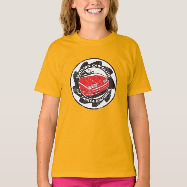 Camiseta logoed SCCNA apenada del oro (Anverso)