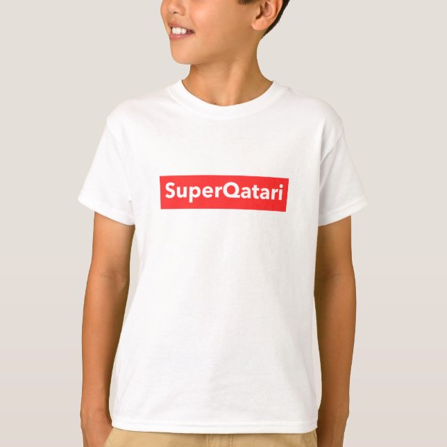 Camiseta Logotipo ق ط・ (Anverso)
