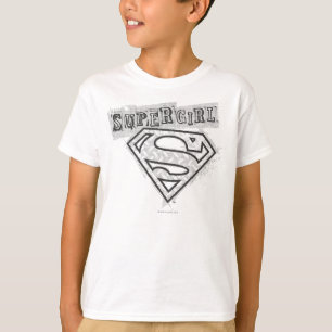 Camiseta Logotipo 1 de Supergirl