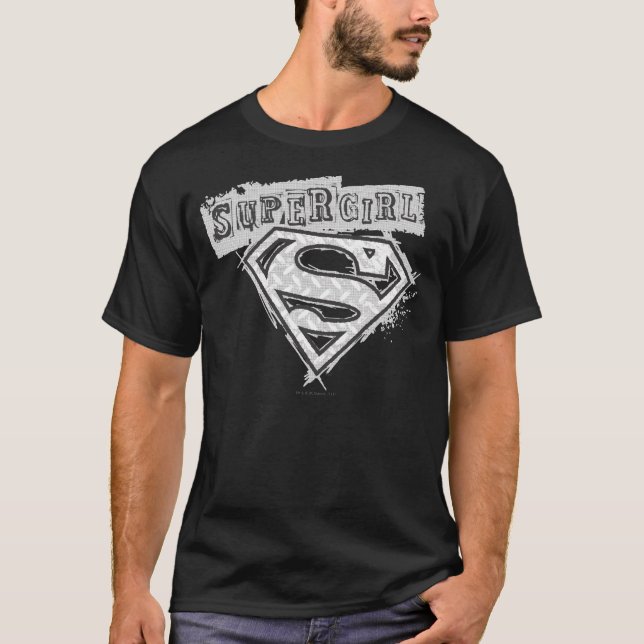 Camiseta Logotipo 1 de Supergirl (Anverso)