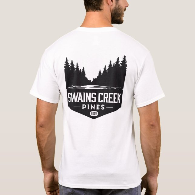 Camiseta Logotipo 2025 - Logotipo oscuro - Atrás (Reverso)