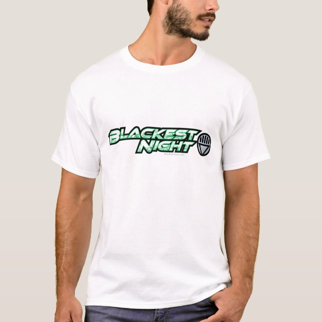Camiseta Logotipo 2 de la noche negra (Anverso)