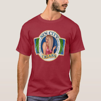 Camiseta Logotipo #6 del arte del cigarro