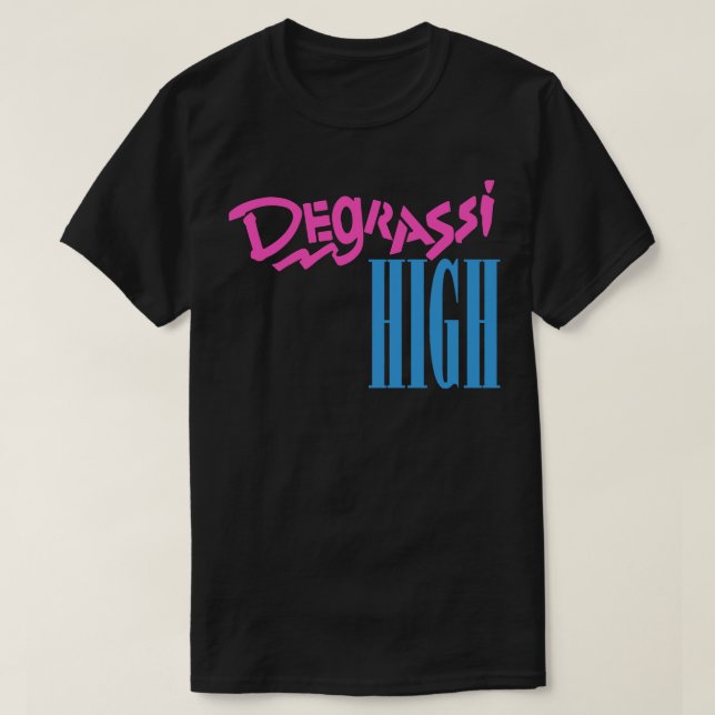 Camiseta Logotipo alto de Degrassi (Diseño del anverso)