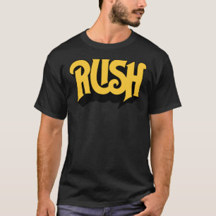 Camiseta Logotipo amarillo original de Rush