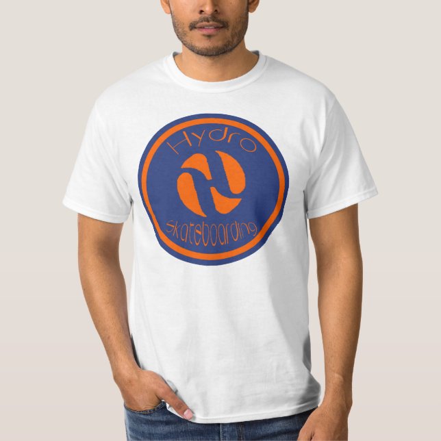 Camiseta Logotipo anaranjado (Anverso)
