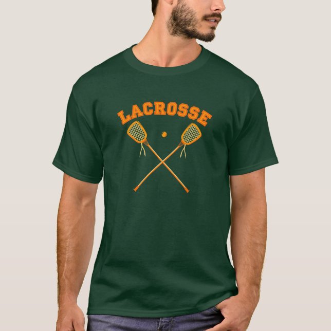 Camiseta Logotipo anaranjado de LaCrosse (Anverso)