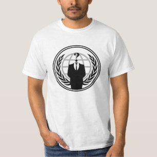 Camiseta Logotipo anónimo
