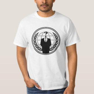 Camiseta Logotipo anónimo