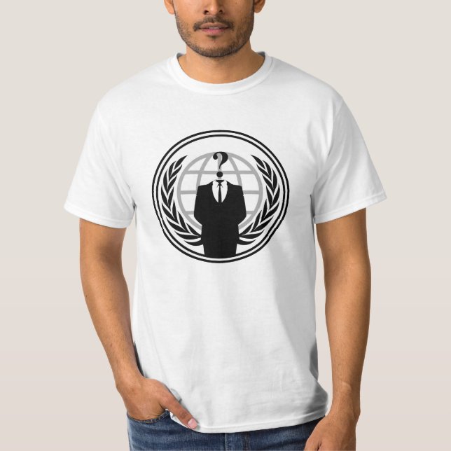 Camiseta Logotipo anónimo (Anverso)