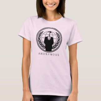Camiseta logotipo anónimo