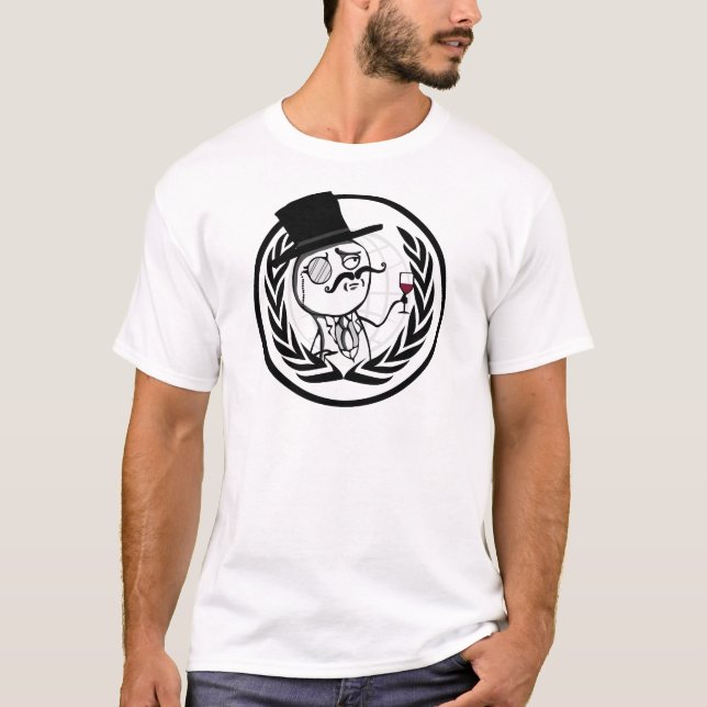Camiseta Logotipo anónimo de LulzSec (Anverso)