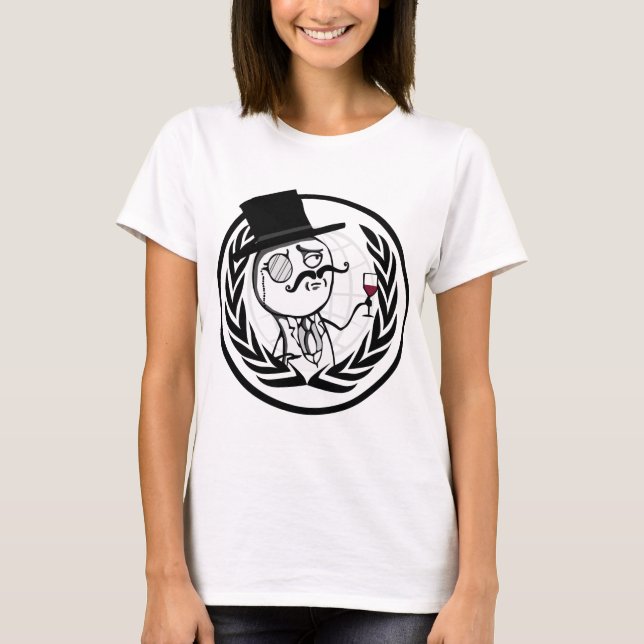 Camiseta Logotipo anónimo de LulzSec (Anverso)