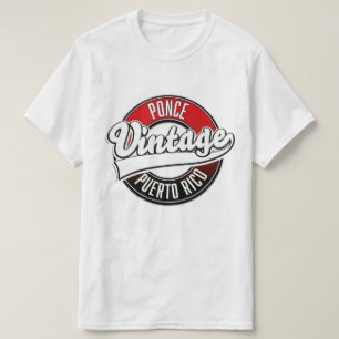 Camiseta logotipo antiguo de Ponce Puerto Rico