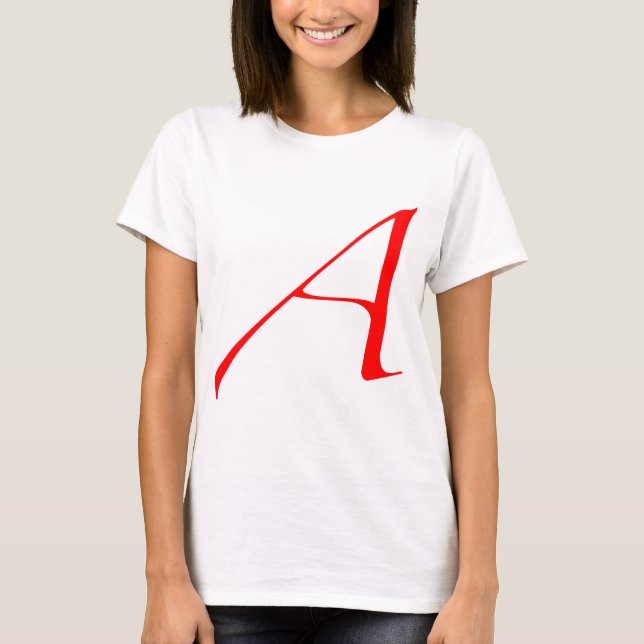 Camiseta Logotipo ateo (Anverso)