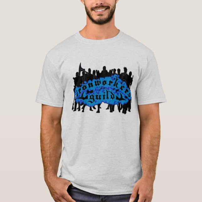 Camiseta Logotipo 'azul " de IWG (Anverso)