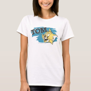 Camiseta Logotipo azul y amarillo de Tom